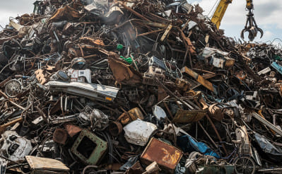 Collecte et enlèvement de ferraille